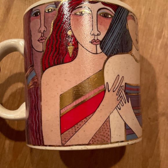 VTG 1993 Laurel Burch Women of “Colour” coffee tea mug - Picture 1 of 7